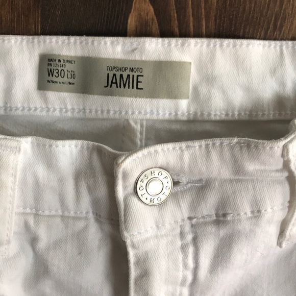 Nordstrom Topshop Moto Jamie High Waisted Skinny Jeans - Picture 3 of 5